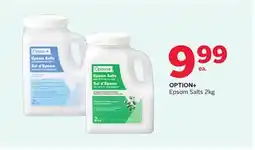Rexall OPTION+ Epsom Salts offer