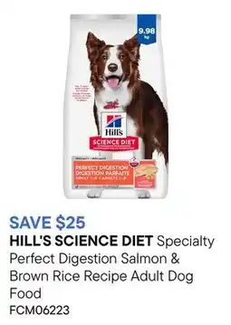 Petvalu Specialty Perfect Digestion Salmon & Brown Rice Recipe Adult Dog Food offer