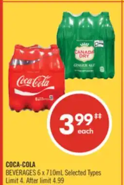 Shoppers Drug Mart COCA-COLA BEVERAGES offer
