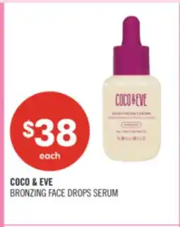Shoppers Drug Mart COCO & EVE BRONZING FACE DROPS SERUM offer