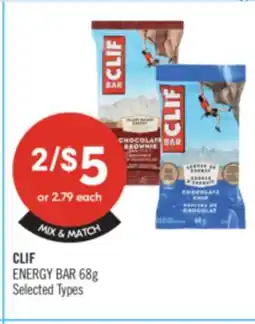 Shoppers Drug Mart Clif ENERGY BAR offer