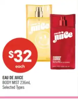 Shoppers Drug Mart EAU DE JUICE BODY MIST offer