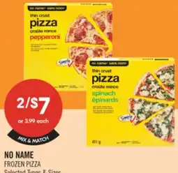 Shoppers Drug Mart NO NAME FROZEN PIZZA offer