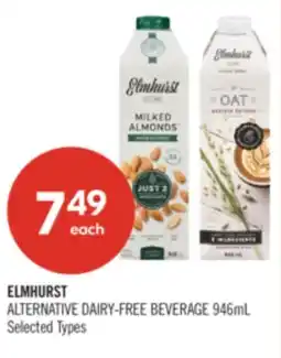 Shoppers Drug Mart ELMHURST ALTERNATIVE DAIRY-FREE BEVERAGE offer