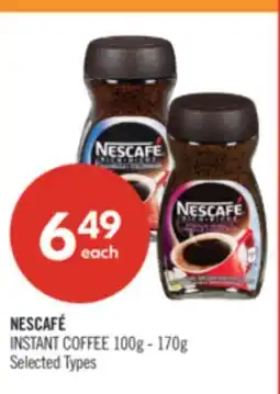 Shoppers Drug Mart NESCAFÉ INSTANT COFFEE offer