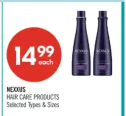Shoppers Drug Mart NEXXUS HAIR CARE PRODUCTS offer