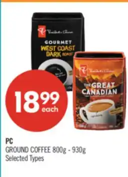 Shoppers Drug Mart PC GROUND COFFEE offer