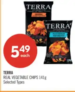 Shoppers Drug Mart TERRA REAL VEGETABLE CHIPS offer