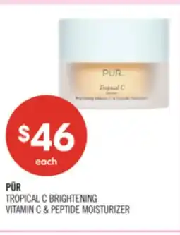 Shoppers Drug Mart PÜR TROPICAL C BRIGHTENING VITAMIN C 8 PEPTIDE MOISTURIZER offer