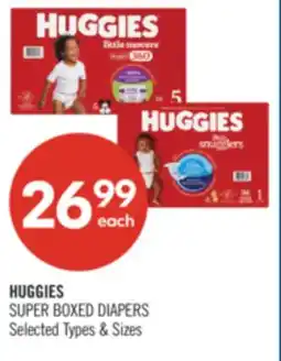 Shoppers Drug Mart HUGGIES SUPER BOXED DIAPERS offer