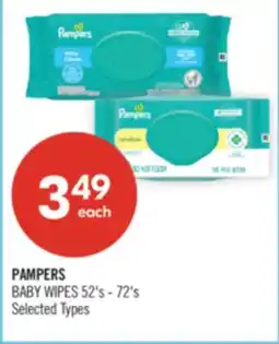 Shoppers Drug Mart PAMPERS BABY WIPES offer
