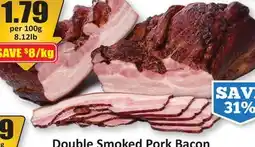 Starsky Double Smoked Pork Bacon offer