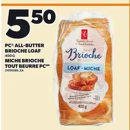 Independent City Market PC ALL-BUTTER BRIOCHE LOAF offer