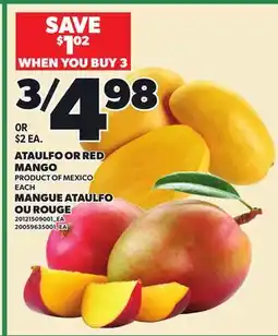 Independent City Market ATAULFO OR RED MANGO offer