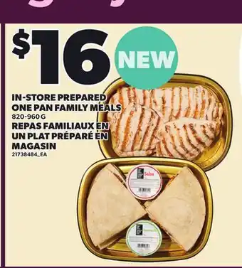 Independent City Market IN-STORE PREPARED ONE PAN FAMILY MEALS offer