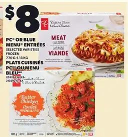 Independent City Market PC OR BLUE MENU ENTRÉES, 770 G-1.13 KG offer