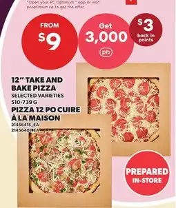 Independent City Market 12 TAKE AND BAKE PIZZA CUIRE offer