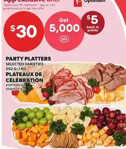 Independent City Market PARTY PLATTERS, 592 G–1 KG offer