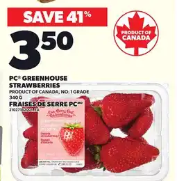 Independent City Market PC GREENHOUSE STRAWBERRIES offer