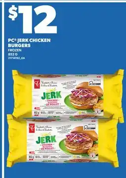 Independent City Market PC JERK CHICKEN BURGERS offer