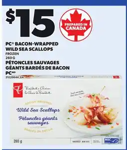 Independent City Market PC BACON-WRAPPED WILD SEA SCALLOPS offer