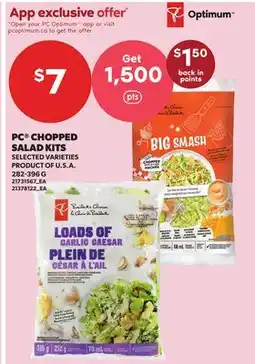 Independent City Market PC CHOPPED SALAD KITS offer