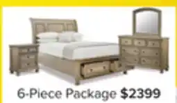 Leon's Nathan 6-Piece Queen Bedroom Package - Brown offer