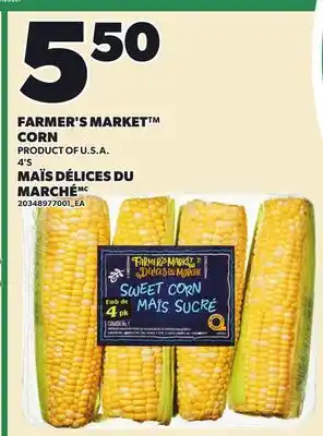 Independent City Market FARMER'S MARKET CORN, 4'S offer