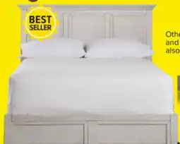 Leon's San Mateo 3-Piece Queen Storage Bed-Antique White offer
