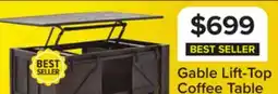 Leon's Gable 50 Lift-Top Coffee Table - Weathered Charcoal offer