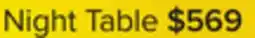 Leon's Fresh Perspective Cascade Night Table - Dovetail Grey offer