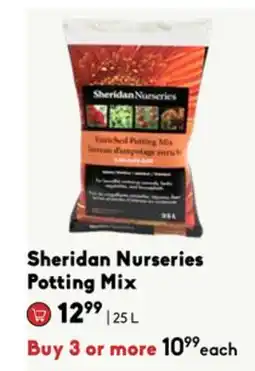 Sheridan Nurseries Sheridan Nurseries Potting Mix offer