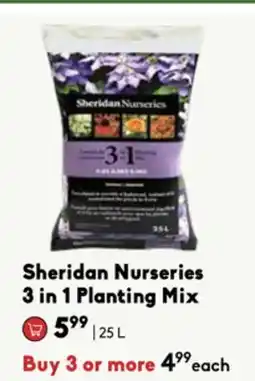 Sheridan Nurseries Sheridan Nurseries3 in 1 Planting Mix offer