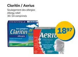 Accès pharma Claritin / Aerius Allergy relief offer