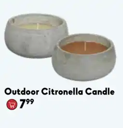 Sheridan Nurseries Outdoor Citronella Candle offer