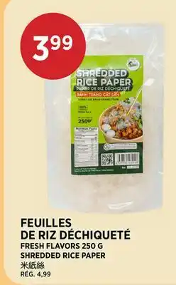 Kim Phat FRESH FLAVORS SHREDDED RICE PAPER offer