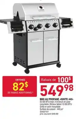 Matério BBQ AU PROPANE IGNITE 440 STERLING offer