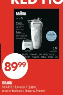 Pharmaprix BRAUN SILK-EPIL5 Epilateur Shaver & Trimmer offer