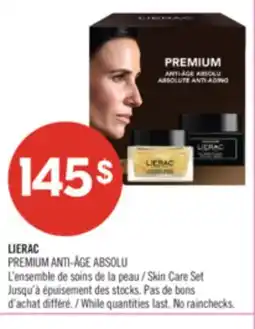 Pharmaprix LIERAC PREMIUM ANTI-ÂGE ABSOLU Skin Care Set offer