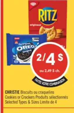 Pharmaprix CHRISTIE Cookies or Crackers offer