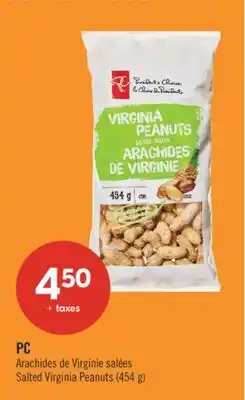 Pharmaprix PC Salted Virginia Peanuts offer