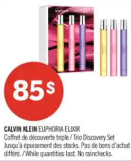 Pharmaprix CALVIN KLEIN EUPHORIA ELIXIR Trio Discovery Set offer