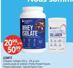 Pharmaprix LEANFIT Collagen (253 g - 258 g) or Protein Powder Products offer
