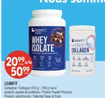 Pharmaprix LEANFIT Collagen (253 g - 258 g) or Protein Powder Products offer