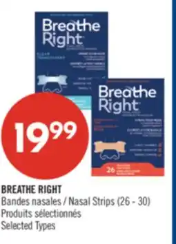 Pharmaprix BREATHE RIGHT Nasal Strips offer