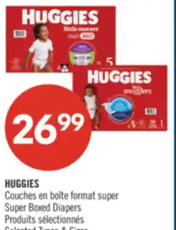 Pharmaprix HUGGIES Super Boxed Diapers offer