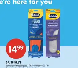 Pharmaprix DR. SCHOLL'S Orthotic insoles offer