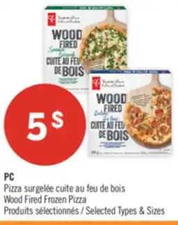 Pharmaprix PC Wood Fired Frozen Pizza offer