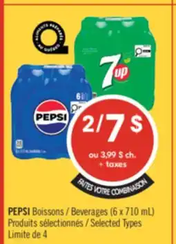 Pharmaprix PEPSI Beverages offer