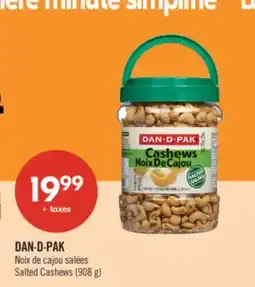 Pharmaprix DAN-D-PAK Salted Cashews offer